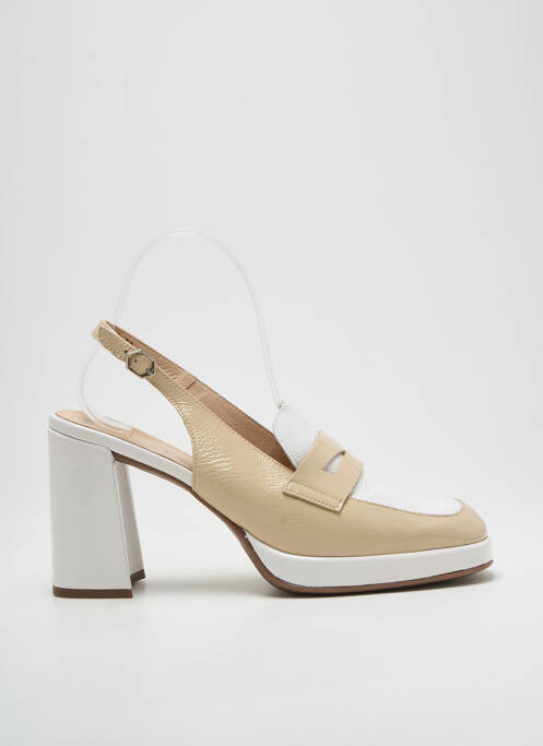 Sandales/Nu pieds beige WONDERS pour femme