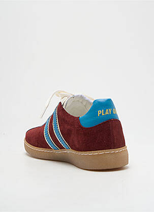 Baskets nubuck talon plat jusqu'à 3cm violet PLAY ONE femme