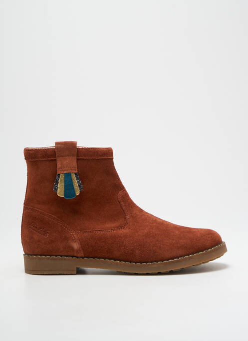 Bottines/Boots marron POM D'API pour fille