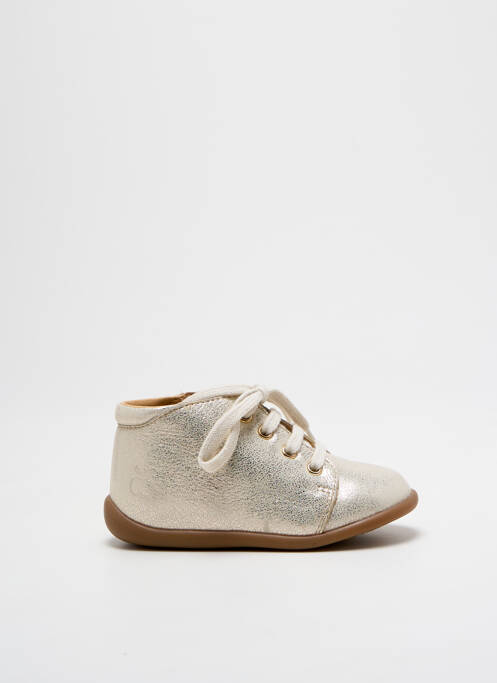 Bottillons argent POM D'API pour fille