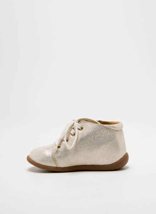 Bottillons argent POM D'API fille