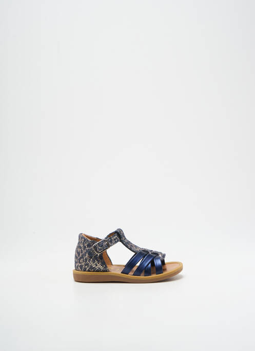 Sandales/Nu pieds bleu POM D'API pour fille