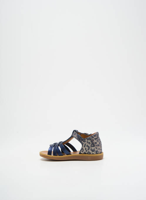 Sandales/Nu pieds bleu POM D'API fille