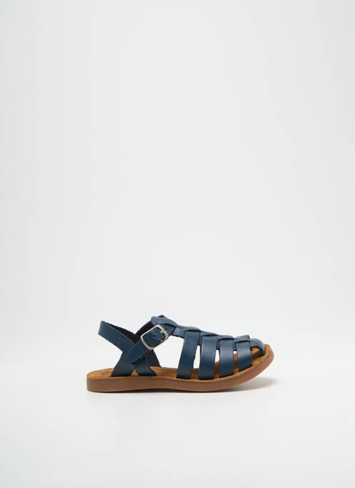 Spartiates bleu POM D'API pour garçon