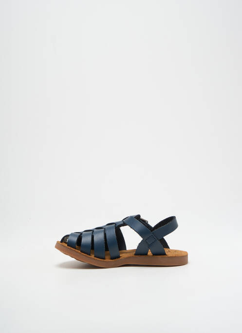 Spartiates bleu POM D'API garçon