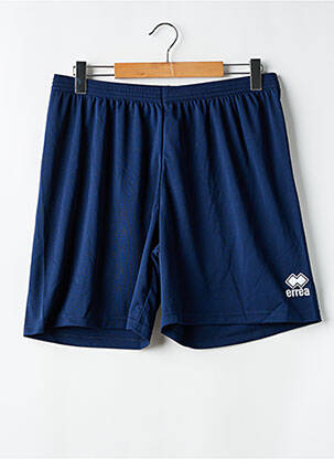 Short coupe droite taille normale bleu ERREA homme