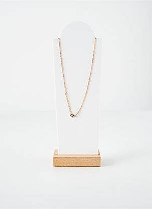 Collier matériaux plaqué or or THABORA femme