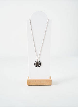 Collier matériaux argent argent THABORA femme