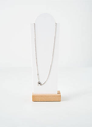 Collier matériaux argent argent THABORA femme