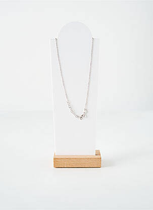 Collier matériaux argent argent THABORA femme