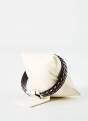 Bracelet marron ROBBEZ MASSON pour homme seconde vue