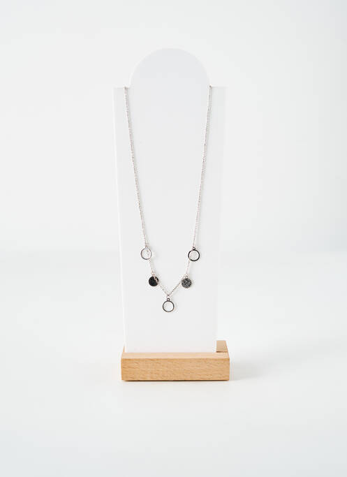 Collier matériaux argent argent THABORA femme