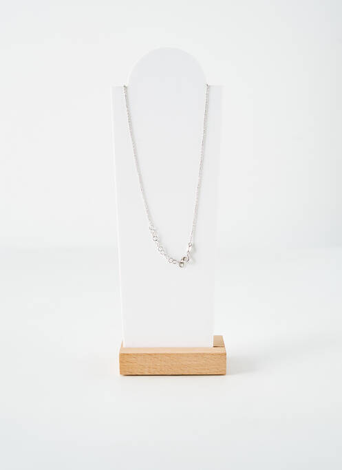 Collier matériaux argent argent THABORA femme