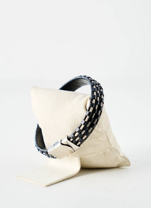 Bracelet noir ROBBEZ MASSON homme