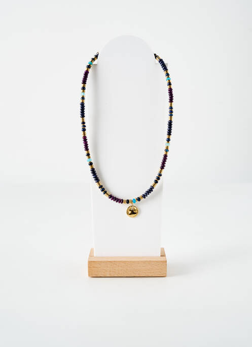 Collier bleu IKITA pour femme