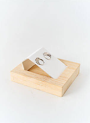 Boucles d’oreilles matériaux argent argent CN BIJOUX femme