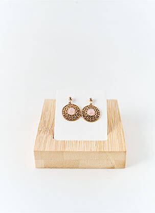 Boucles d’oreilles ornement pierre or THABORA femme