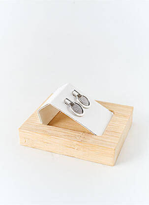 Boucles d’oreilles matériaux argent argent THABORA femme