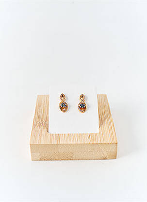 Boucles d’oreilles matériaux plaqué or or THABORA femme