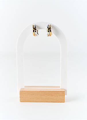 Boucles d’oreilles fermeture fermoir clips argent THABORA femme