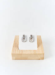Boucles d’oreilles argent COOKSON CLAL femme seconde vue