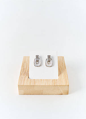 Boucles d’oreilles argent COOKSON CLAL pour femme