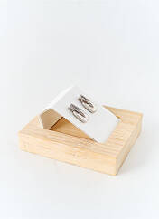 Boucles d’oreilles argent COOKSON CLAL femme seconde vue