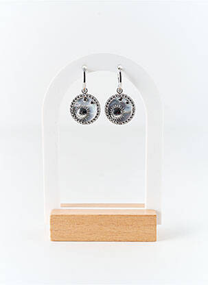 Boucles d’oreilles argent IKITA pour femme
