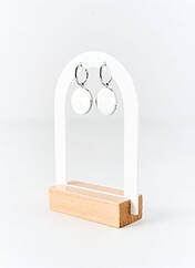 Boucles d’oreilles argent IKITA pour femme seconde vue