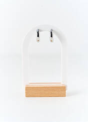 Boucles d’oreilles argent ROBBEZ MASSON pour femme seconde vue