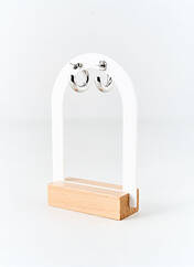 Boucles d’oreilles argent ROBBEZ MASSON pour femme seconde vue