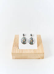 Boucles d’oreilles argent THABORA pour femme seconde vue