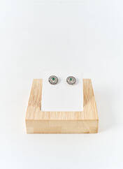 Boucles d’oreilles argent THABORA pour femme seconde vue