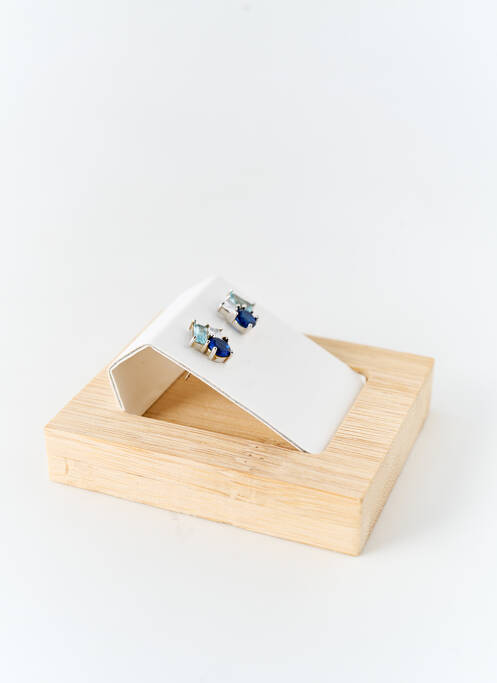 Boucles d’oreilles argent THABORA femme