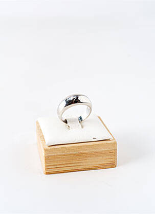 Bague matériaux métal argent ROBBEZ MASSON femme