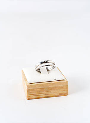 Bague matériaux métal argent ROBBEZ MASSON femme