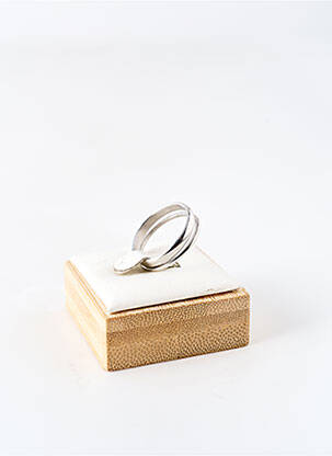 Bague matériaux métal argent ROBBEZ MASSON femme