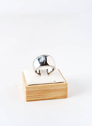 Bague matériaux métal argent ROBBEZ MASSON femme