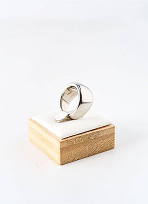 Bague matériaux métal argent ROBBEZ MASSON femme