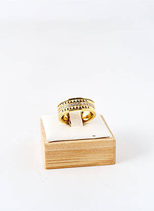 Bague ornement oxyde de zirconium or ROBBEZ MASSON femme