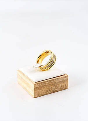 Bague ornement oxyde de zirconium or ROBBEZ MASSON femme