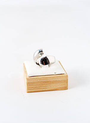 Bague matériaux métal argent ROBBEZ MASSON femme