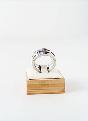 Bague matériaux métal argent ROBBEZ MASSON homme