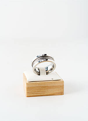 Bague matériaux métal argent ROBBEZ MASSON homme