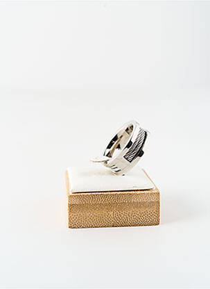 Bague matériaux métal argent ROBBEZ MASSON homme