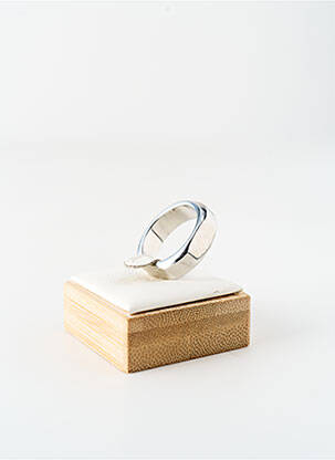Bague matériaux métal argent ROBBEZ MASSON homme