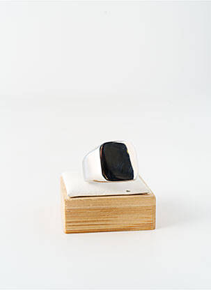 Bague matériaux métal argent ROBBEZ MASSON homme