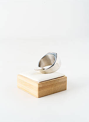 Bague matériaux métal argent ROBBEZ MASSON homme
