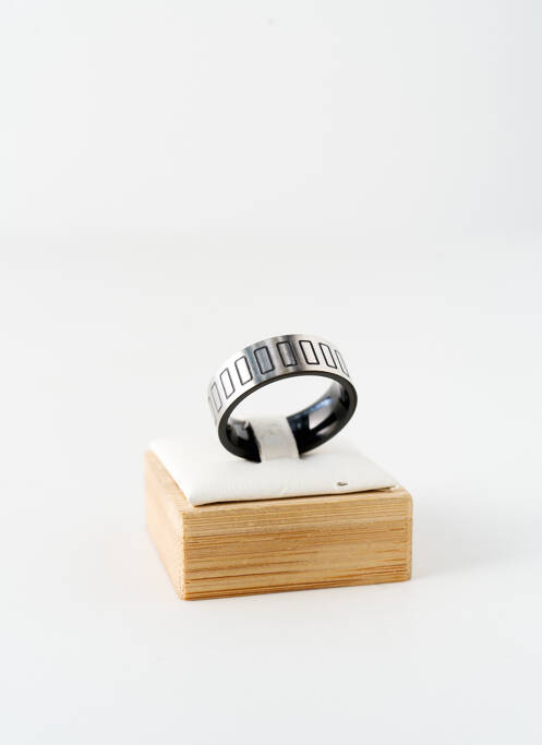 Bague matériaux métal argent ROBBEZ MASSON homme