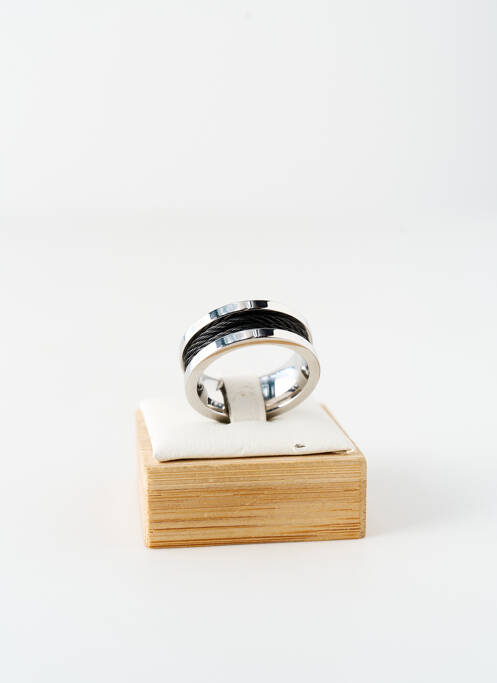 Bague noir ROBBEZ MASSON pour homme